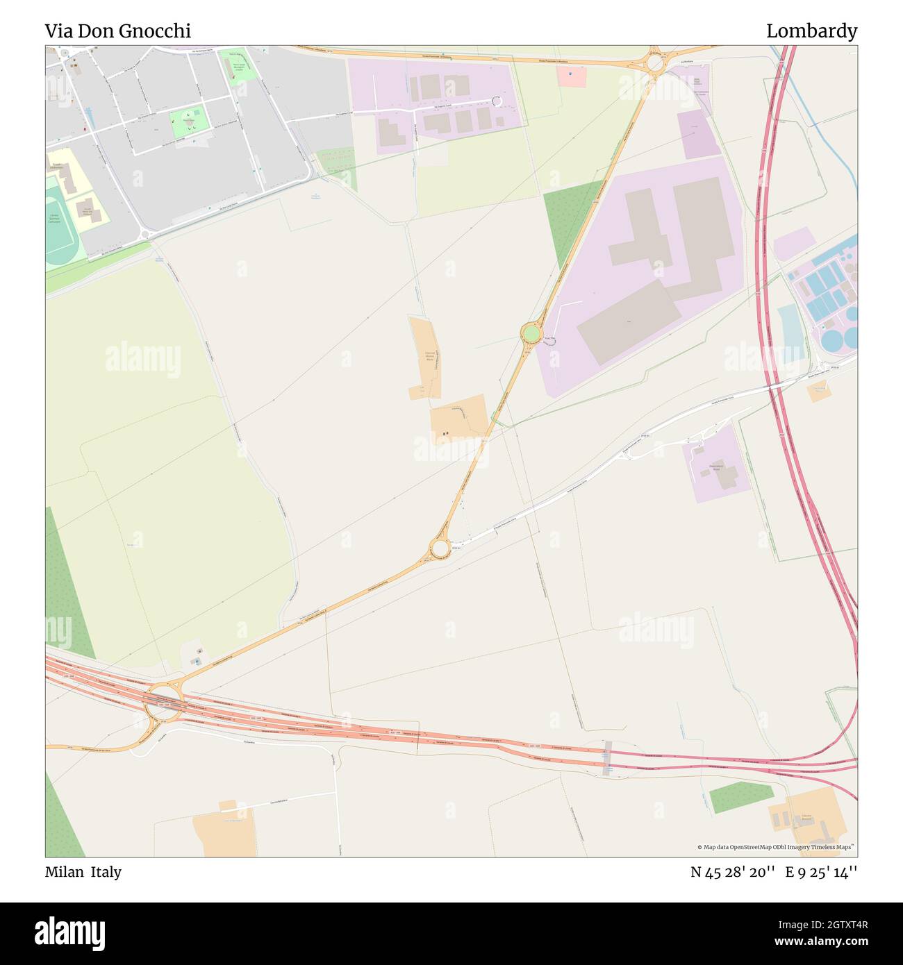 Via Don Gnocchi, Milan, Italie, Lombardie, N 45 28' 20'', E 9 25' 14'', carte, Timeless carte publiée en 2021.Les voyageurs, les explorateurs et les aventuriers comme Florence Nightingale, David Livingstone, Ernest Shackleton, Lewis et Clark et Sherlock Holmes se sont appuyés sur des cartes pour planifier leurs voyages dans les coins les plus reculés du monde. Timeless Maps dresse la carte de la plupart des sites du monde, montrant ainsi la réalisation de grands rêves Banque D'Images