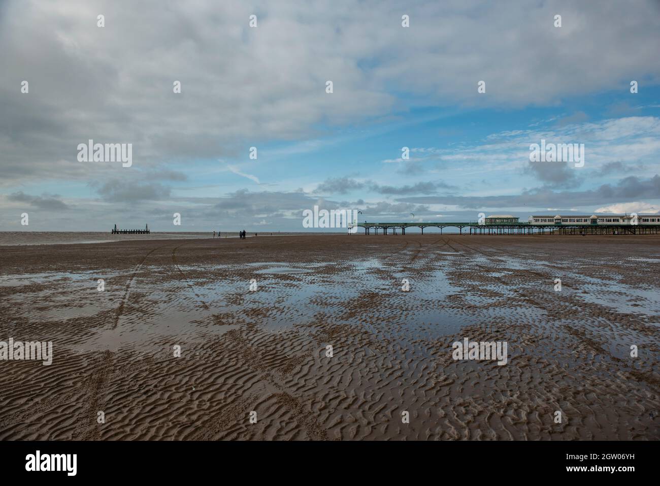 St. Anne's Sea Front, Lytham St. Anne's, Fylde Coast, Lancashire, Royaume-Uni Banque D'Images