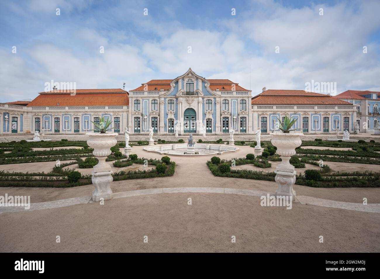 Palais de Queluz jardin de Malte - Queluz, Portugal Banque D'Images