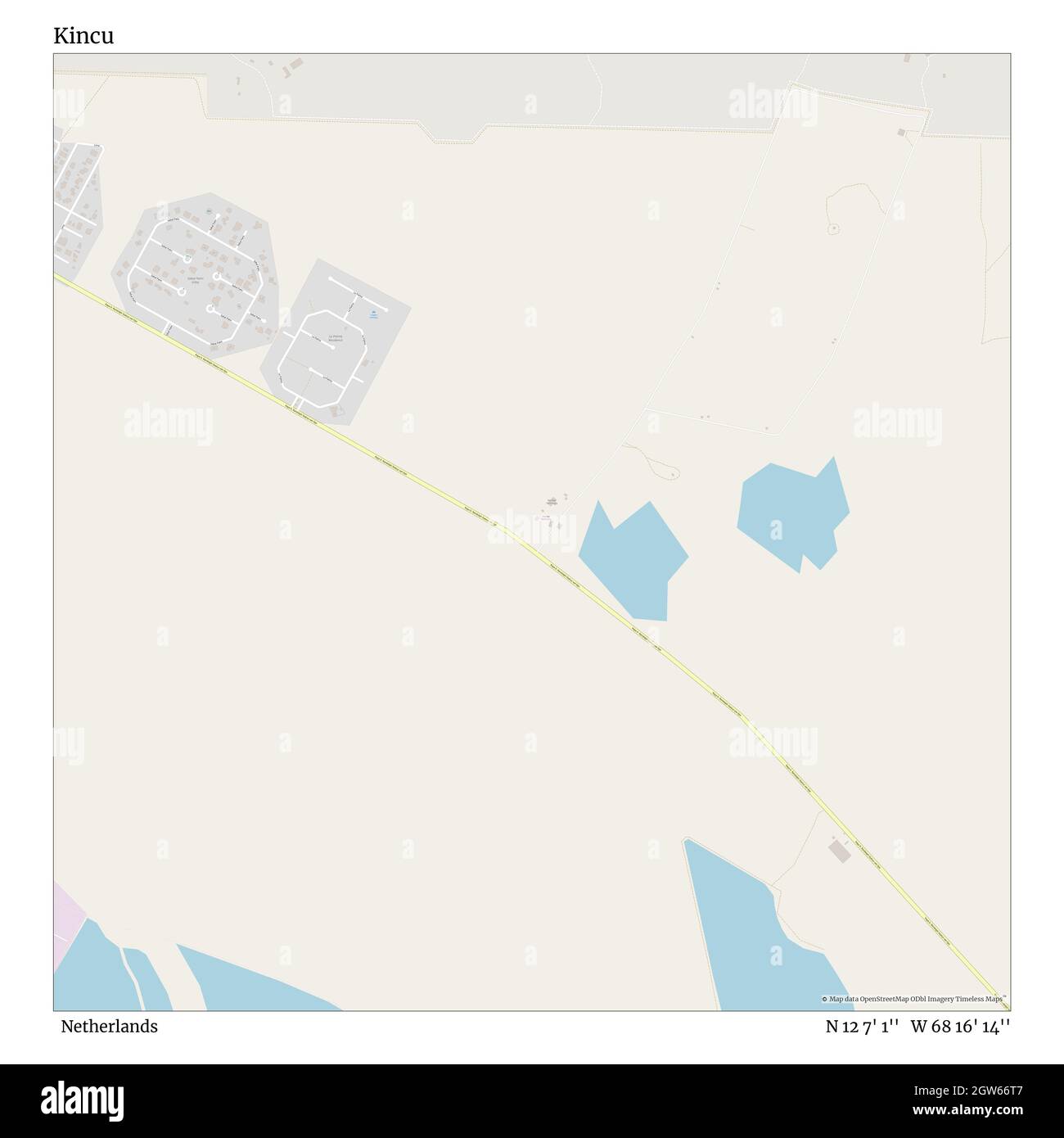 Kincu, , pays-Bas, , N 12 7' 1'', W 68 16' 14'', carte, carte intemporelle publiée en 2021.Les voyageurs, les explorateurs et les aventuriers comme Florence Nightingale, David Livingstone, Ernest Shackleton, Lewis et Clark et Sherlock Holmes se sont appuyés sur des cartes pour planifier leurs voyages dans les coins les plus reculés du monde. Timeless Maps dresse la carte de la plupart des sites du monde, montrant ainsi la réalisation de grands rêves Banque D'Images