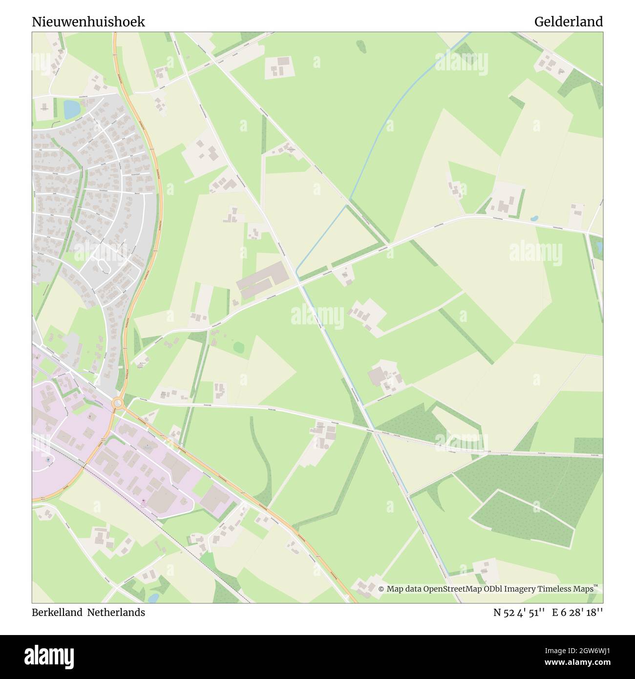 Nieuwenhuishoek, Berkelland, pays-Bas, Gelderland, N 52 4' 51'', E 6 28' 18'', carte, carte intemporelle publiée en 2021.Les voyageurs, les explorateurs et les aventuriers comme Florence Nightingale, David Livingstone, Ernest Shackleton, Lewis et Clark et Sherlock Holmes se sont appuyés sur des cartes pour planifier leurs voyages dans les coins les plus reculés du monde. Timeless Maps dresse la carte de la plupart des sites du monde, montrant ainsi la réalisation de grands rêves Banque D'Images