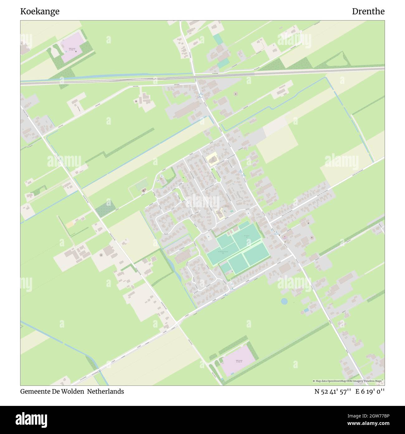 Koekange, Gemeente de Wolden, pays-Bas, Drenthe, N 52 41' 57'', E 6 19' 0'', carte, carte intemporelle publiée en 2021.Les voyageurs, les explorateurs et les aventuriers comme Florence Nightingale, David Livingstone, Ernest Shackleton, Lewis et Clark et Sherlock Holmes se sont appuyés sur des cartes pour planifier leurs voyages dans les coins les plus reculés du monde. Timeless Maps dresse la carte de la plupart des sites du monde, montrant ainsi la réalisation de grands rêves Banque D'Images