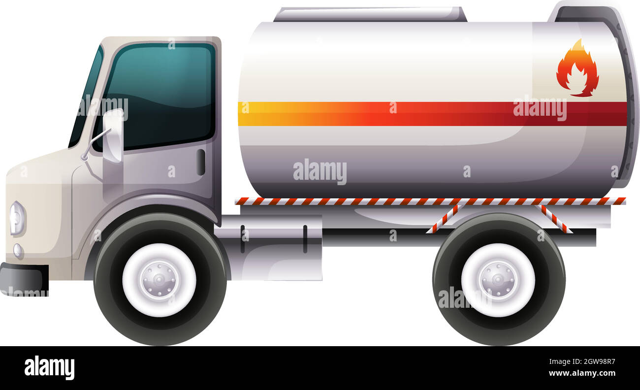 Un camion de livraison Illustration de Vecteur