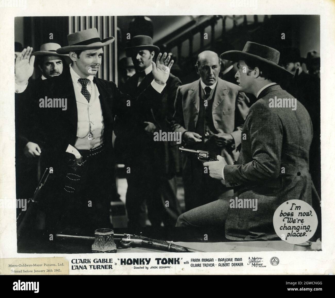 CLARK PIGNON et ALBERT DEKKER en TONK HONKY 1941 réalisateur JACK CONWAY scénario Marguerite Roberts et John Sanford musique Franz Waxman robes Robert Kalloch hommes costumes Gile Steele producteur Pandro S. Berman Metro Goldwyn Mayer Banque D'Images