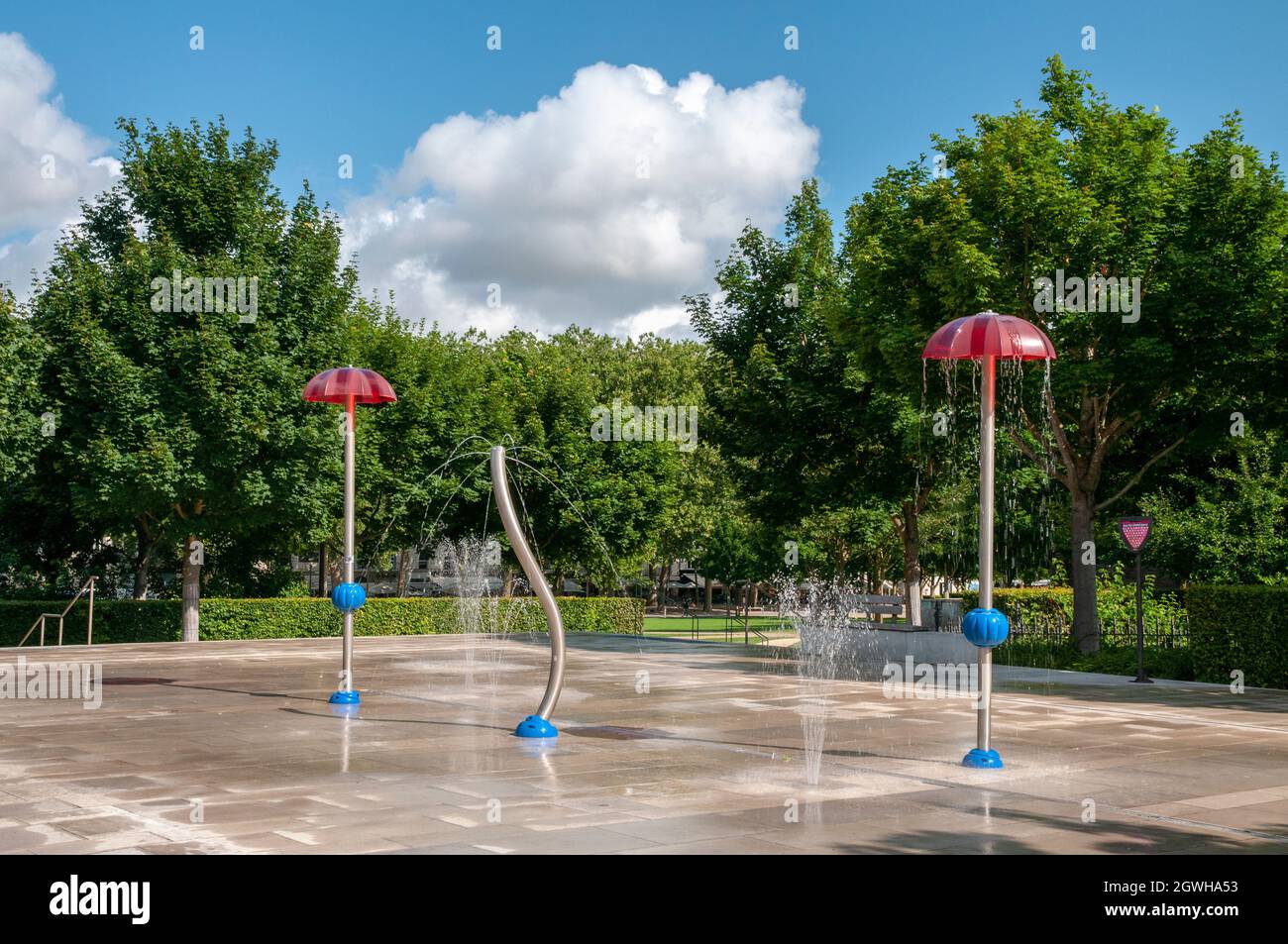 Jardins publics de la Breche, Niort, deux-Sèvres (79), Nouvelle-Aquitaine, France Banque D'Images