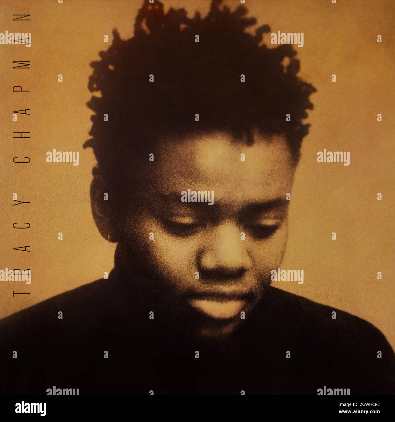 Tracy Chapman - pochette originale de l'album en vinyle - Tracy Chapman - 1988 Banque D'Images