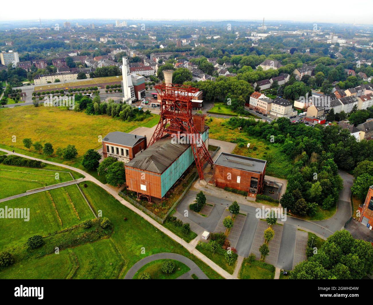 Zeche consolidation 3/4/9 à Gelsenkirchen Banque D'Images