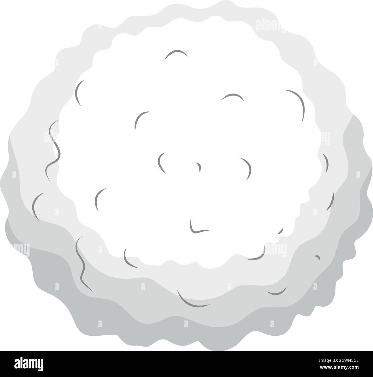 Une cellule de sang en détail Illustration de Vecteur