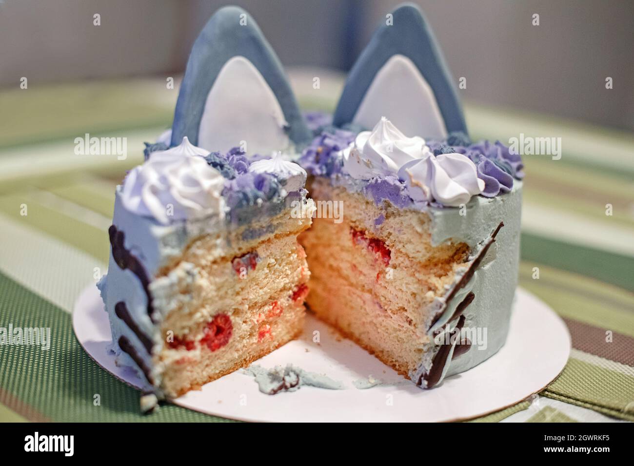 Magnifique Gateau D Anniversaire Pour Enfants Avec Oreilles De Chat Drole De Mignon Repas De Fete De Fetes Photo Stock Alamy Magnifique Gateau D Anniversaire Pour Enfants Avec Oreilles De Chat Drole De Mignon Repas De Fete De Fetes Photo Stock Alamy