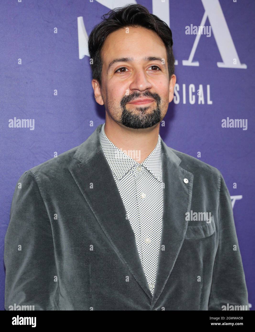 New York, NY, États-Unis. 3 octobre 2021. Lin-Manuel Miranda à l'arrivée pour SIX : LA SOIRÉE d'ouverture MUSICALE, Brooks Atkinson Theatre, New York, NY 3 octobre 2021. Crédit : CJ Rivera/Everett Collection/Alay Live News Banque D'Images