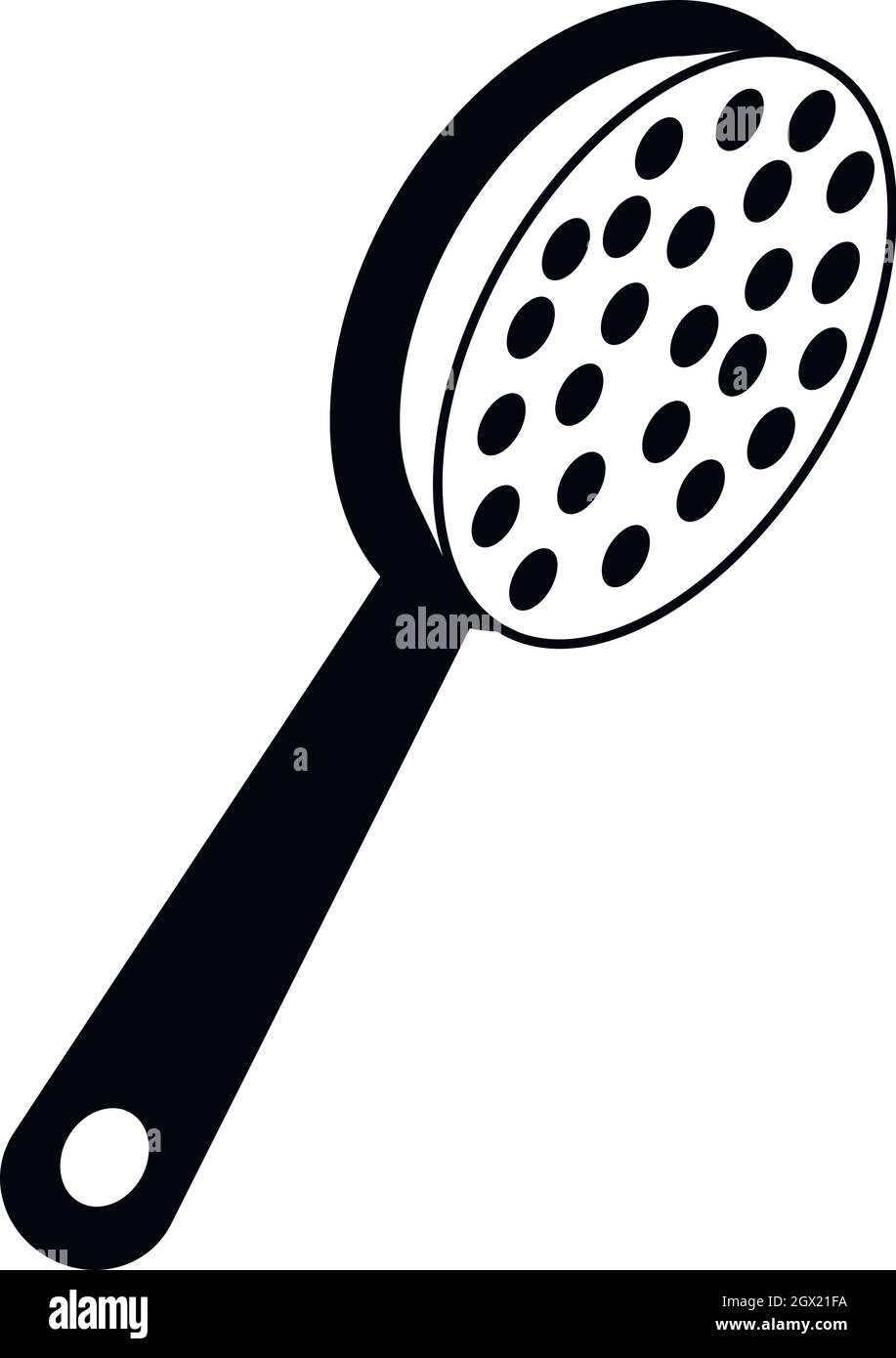 L'icône de pierre ponce, le style simple Illustration de Vecteur