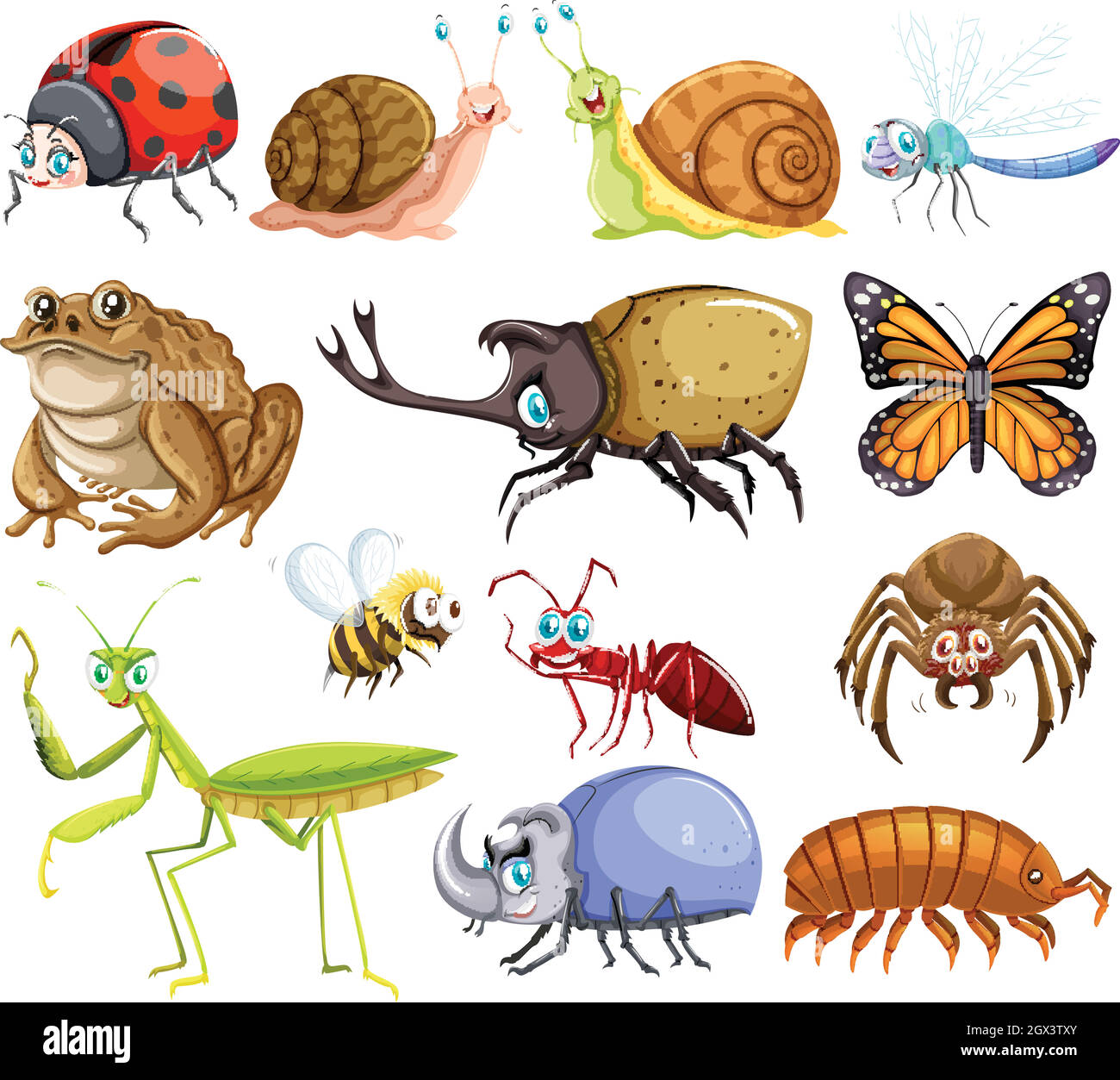 Bogues de dessin Banque d'images vectorielles - Alamy