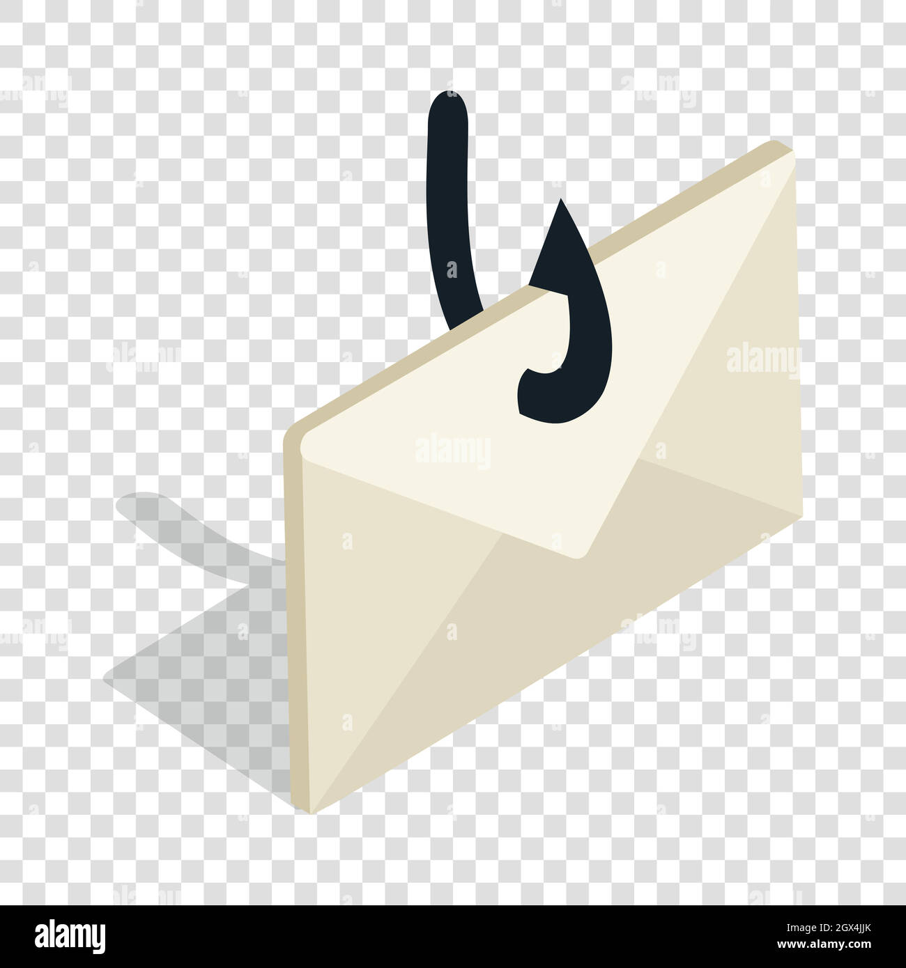 Pêche Internet icône isométrique Illustration de Vecteur