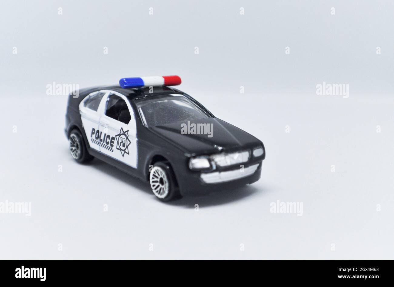 Voiture de police modèle diecast Banque D'Images