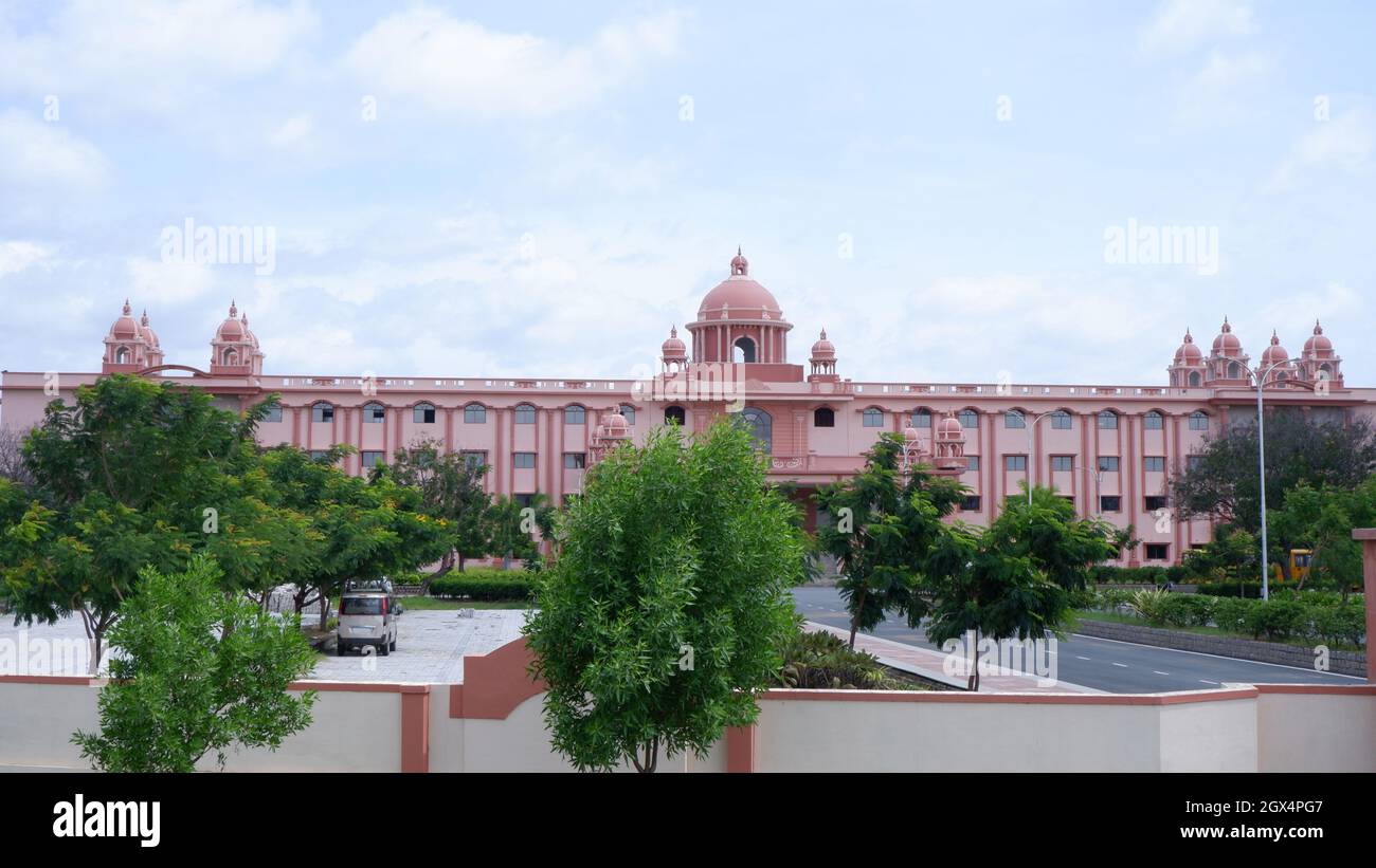 Santhiram Medical College, Kurnool, Andhra Pradesh, Inde Banque D'Images