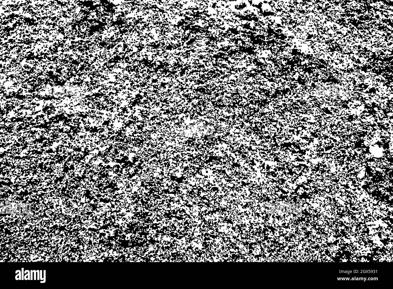 Texture vectorielle terre de sable, grain fin de matériau meuble, texture noire et blanche, fond texturé vectoriel Illustration de Vecteur