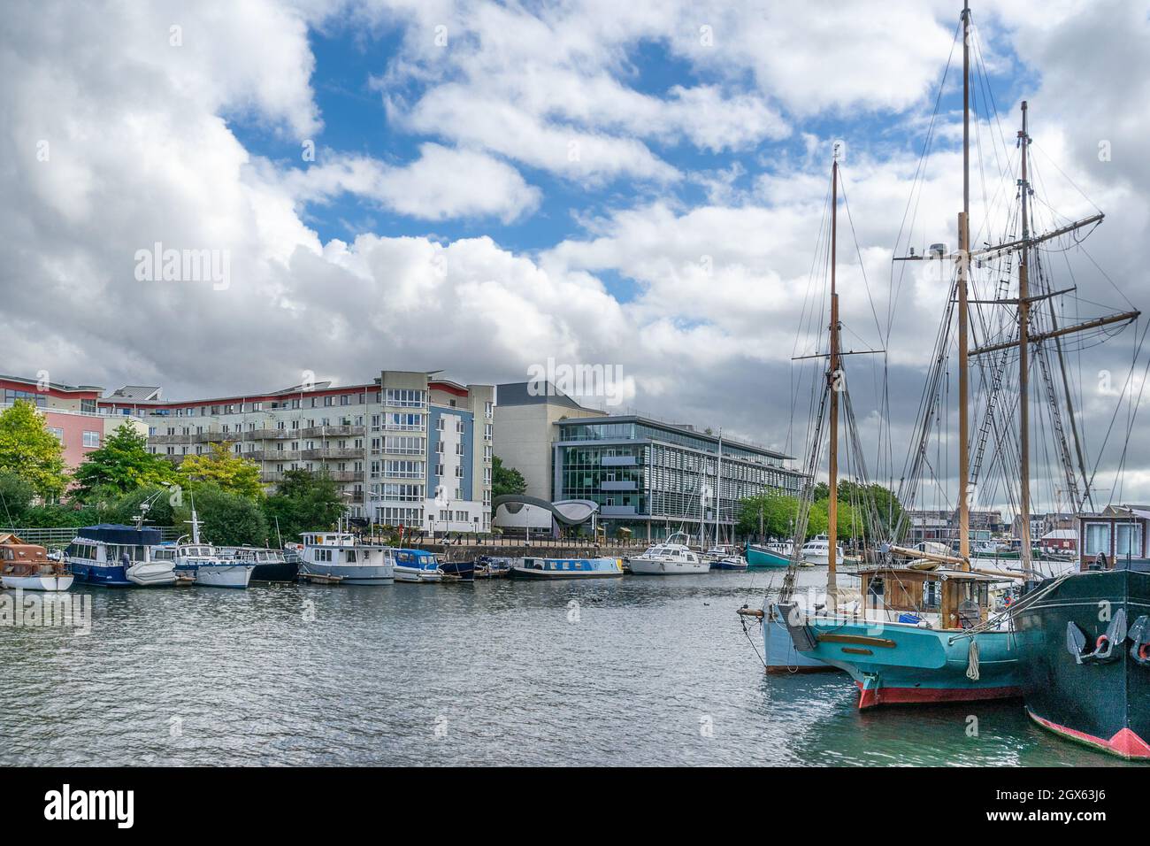 Brunel Quay Bristol Banque D'Images