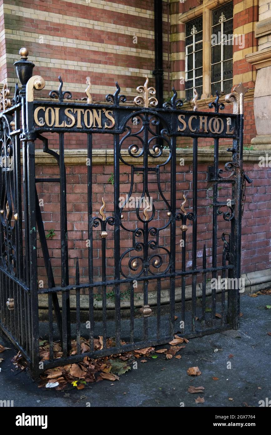 Septembre 2021 - l'autre école Colston Girls signe l'école secondaire Montpelier, maintenant rebaptisée à Bristol, Angleterre, Royaume-Uni. Banque D'Images