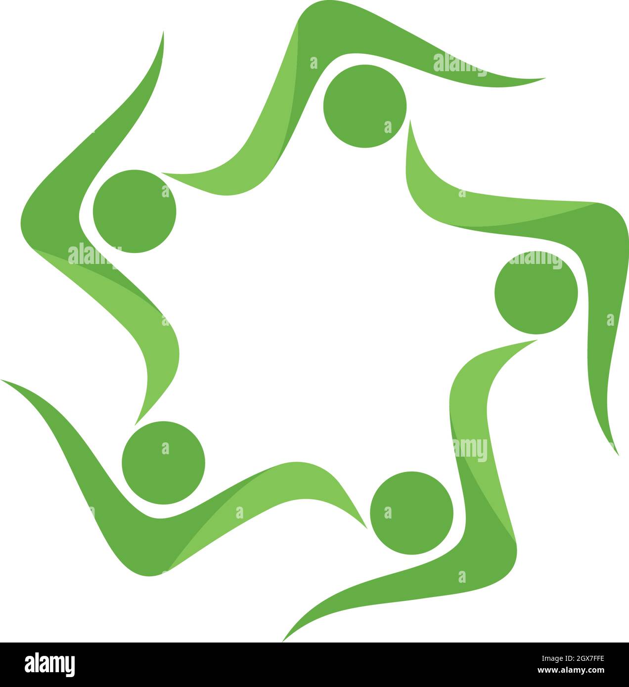 Réseau social, communautaire et modèle de conception de l'icône Illustration de Vecteur