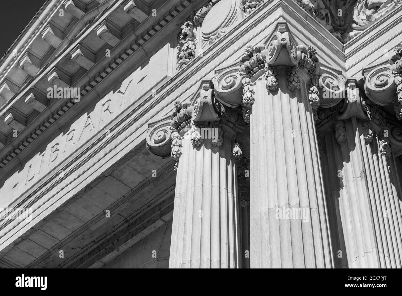Bibliothèque publique historique de Louisville - Kentucky Banque D'Images