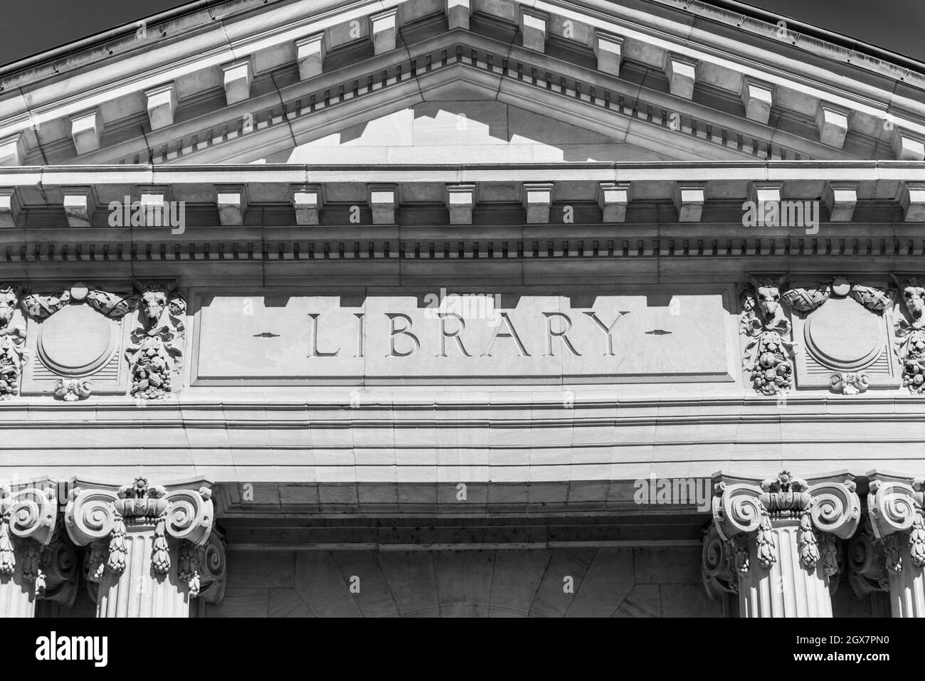Bibliothèque publique historique de Louisville - Kentucky Banque D'Images