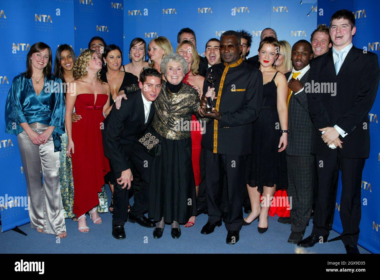 Eastender au National TV Awards, au Royal Albert Hall de Londres. Banque D'Images