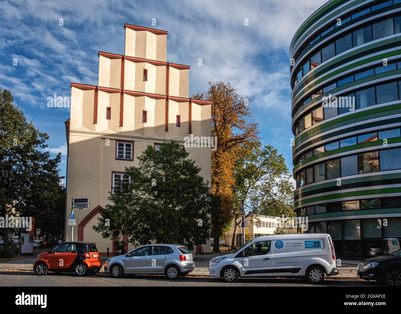 Institut de Berlin pour la recherche empirique sur l'intégration et la migration, BIM, Université Humboldt, Hannoversche Strasse, Mitte, extérieur du bâtiment de Berlin Banque D'Images