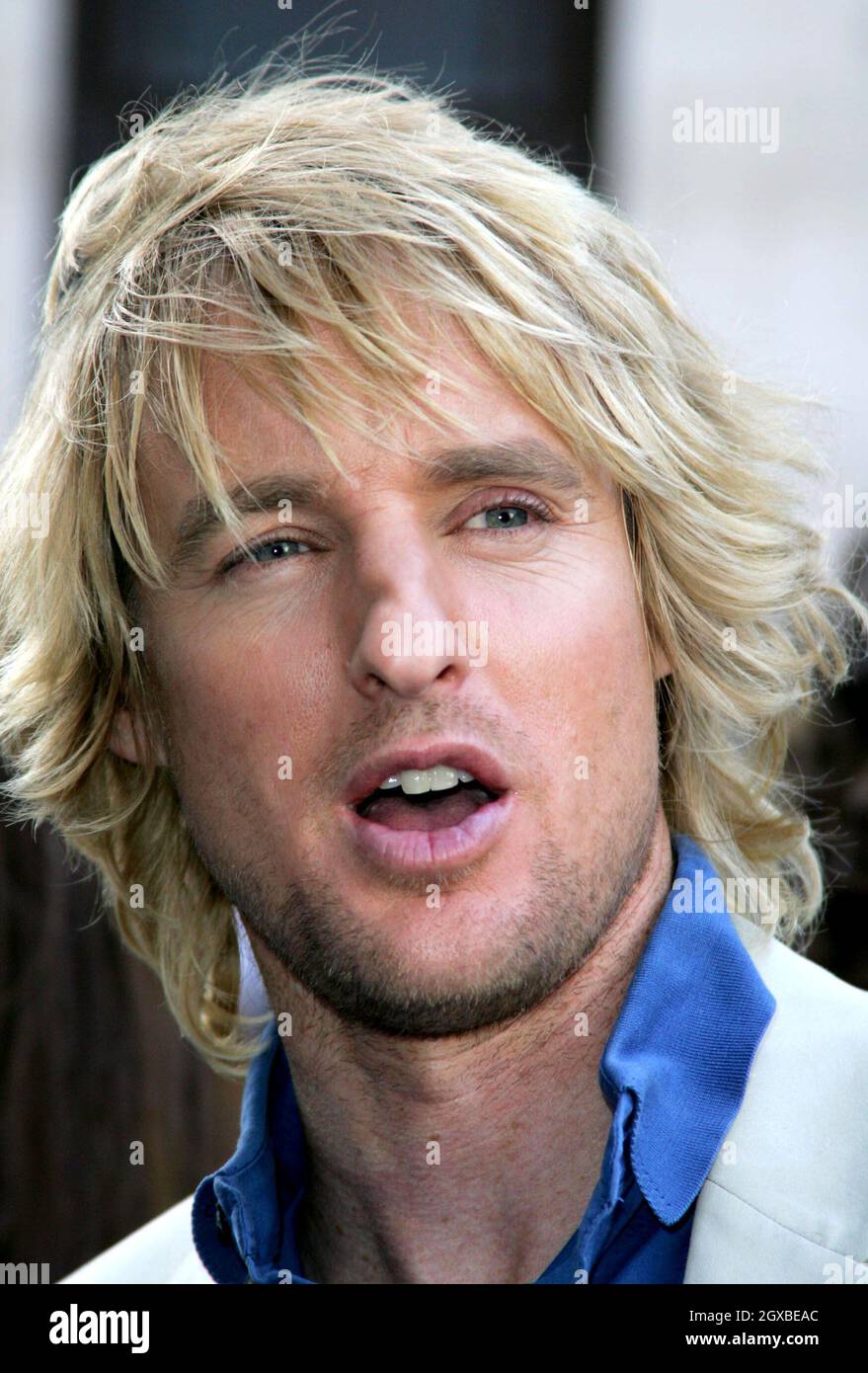 Owen Wilson à la première mondiale des Wedding Crashers, qui a été mis en scène à l'Odeon West End à Londres. Banque D'Images