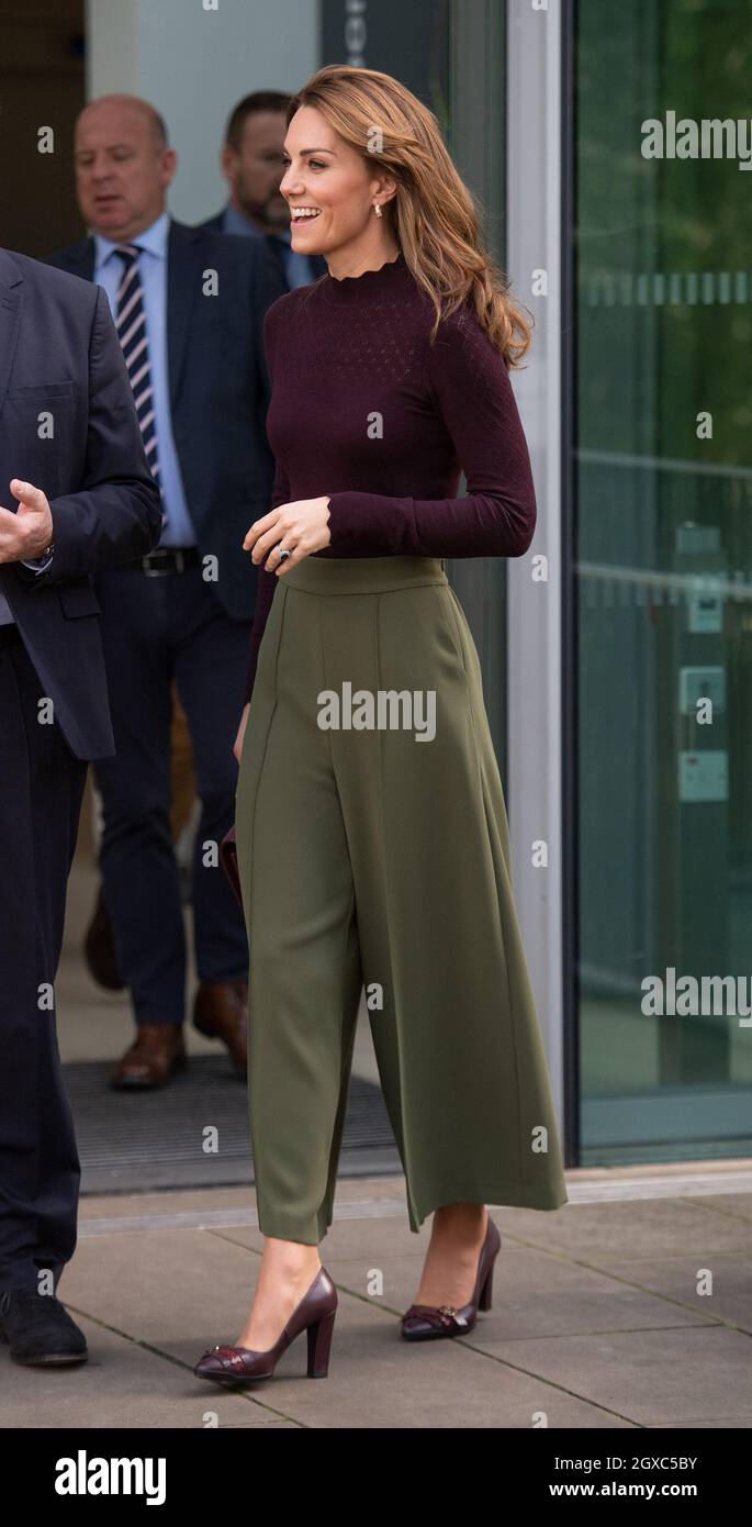 La duchesse de Cambridge, dans son rôle de patron de la Natural History Museum, visite le Centre de Marmont Angela UK La biodiversité au Museum de Londres, d'entendre comment elle se présente et d'aider à protéger la faune UK. Banque D'Images