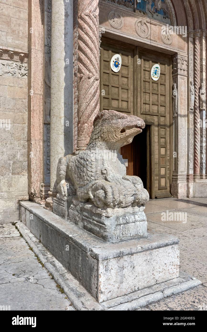 Duomo di Verona. vérone. Vénétie. Italie. Banque D'Images