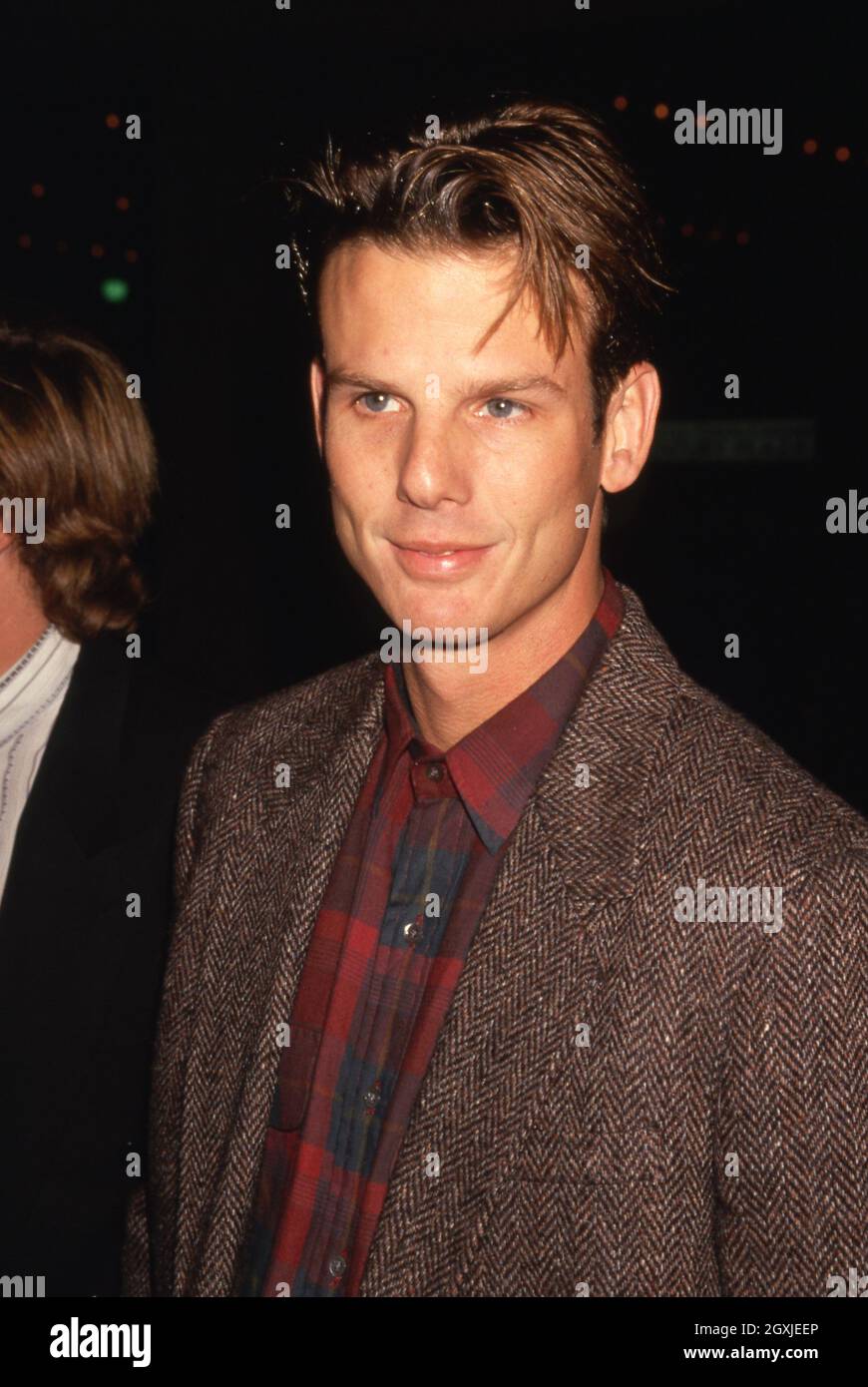 Peter Berg à la première de '29e rue', Cineplex Odeon Cinemas, Century City. 29 octobre 1991 crédit : Ralph Dominguez/MediaPunch Banque D'Images