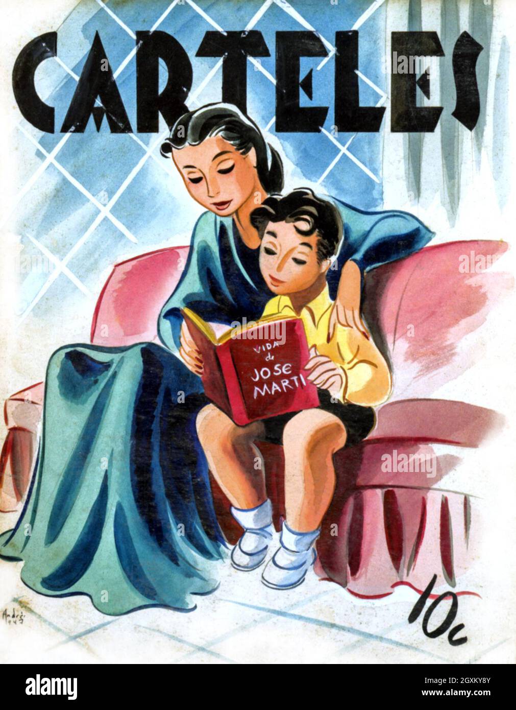 Carteles: Vida De Jose Marti Banque D'Images
