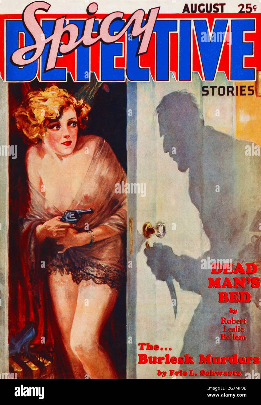 Les Meurtres De Burlesk Banque D'Images