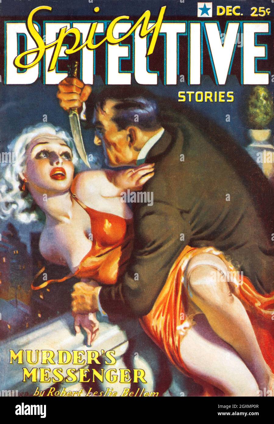 Messager Des Meurtres Banque D'Images