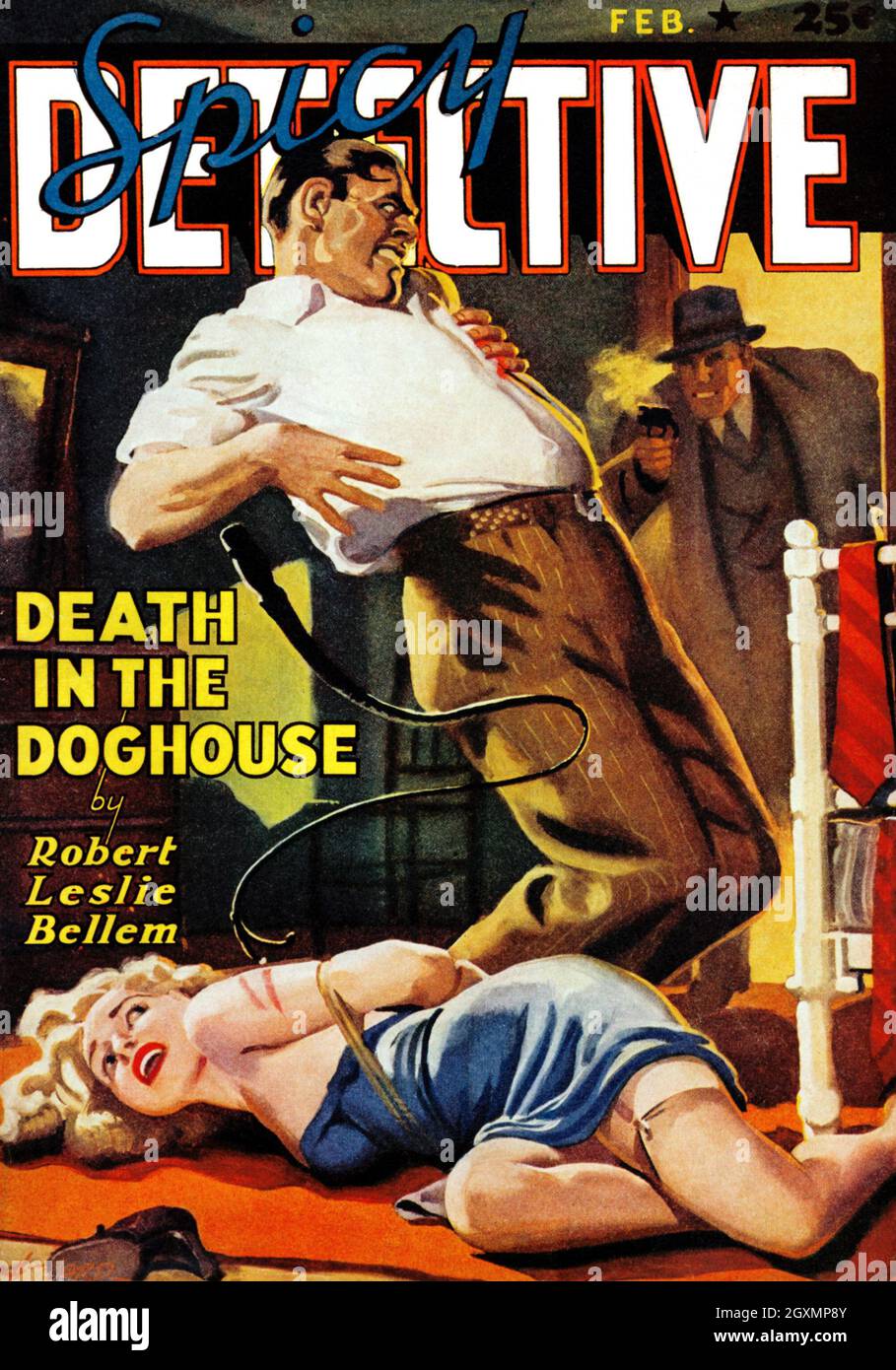 Mort sur le Doghouse Banque D'Images