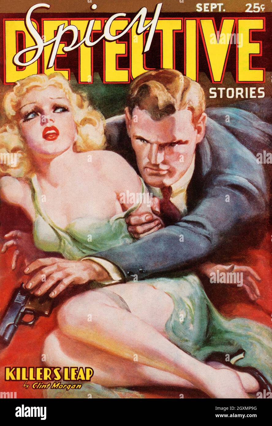 Leap de Killer Banque D'Images