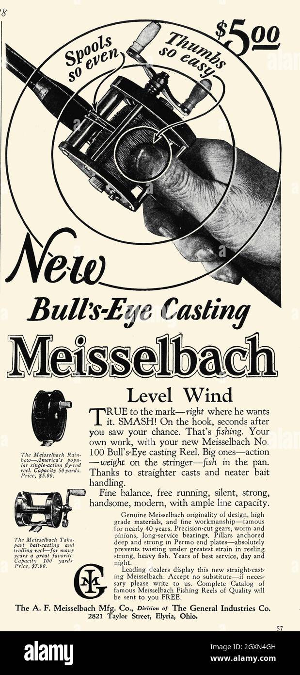 Nouveau Bull'S-Eye Casting Meisselbach Banque D'Images