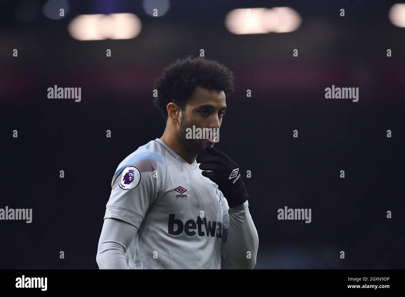 West Ham United's Felipe Anderson Banque D'Images