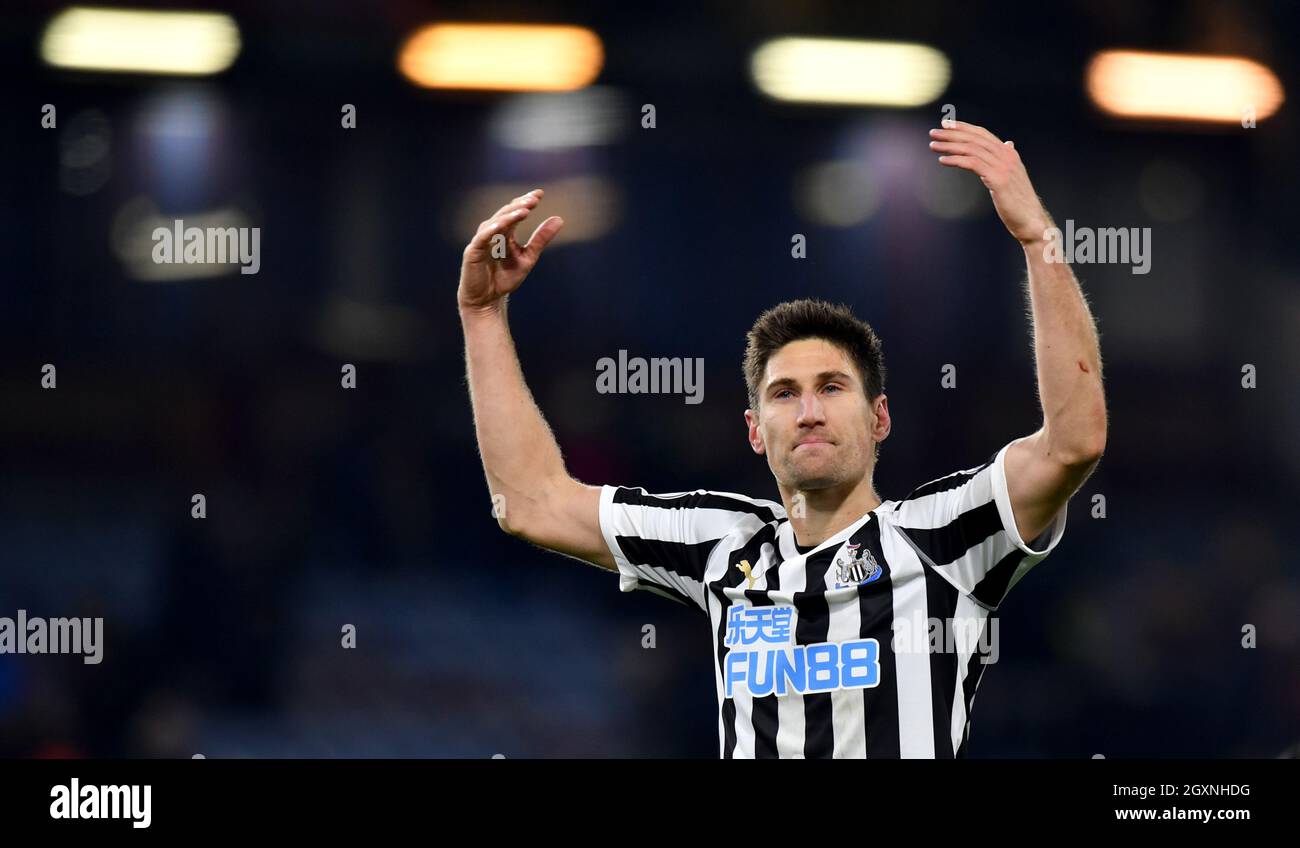 Le Newcastle United Federico Fernandez Banque D'Images