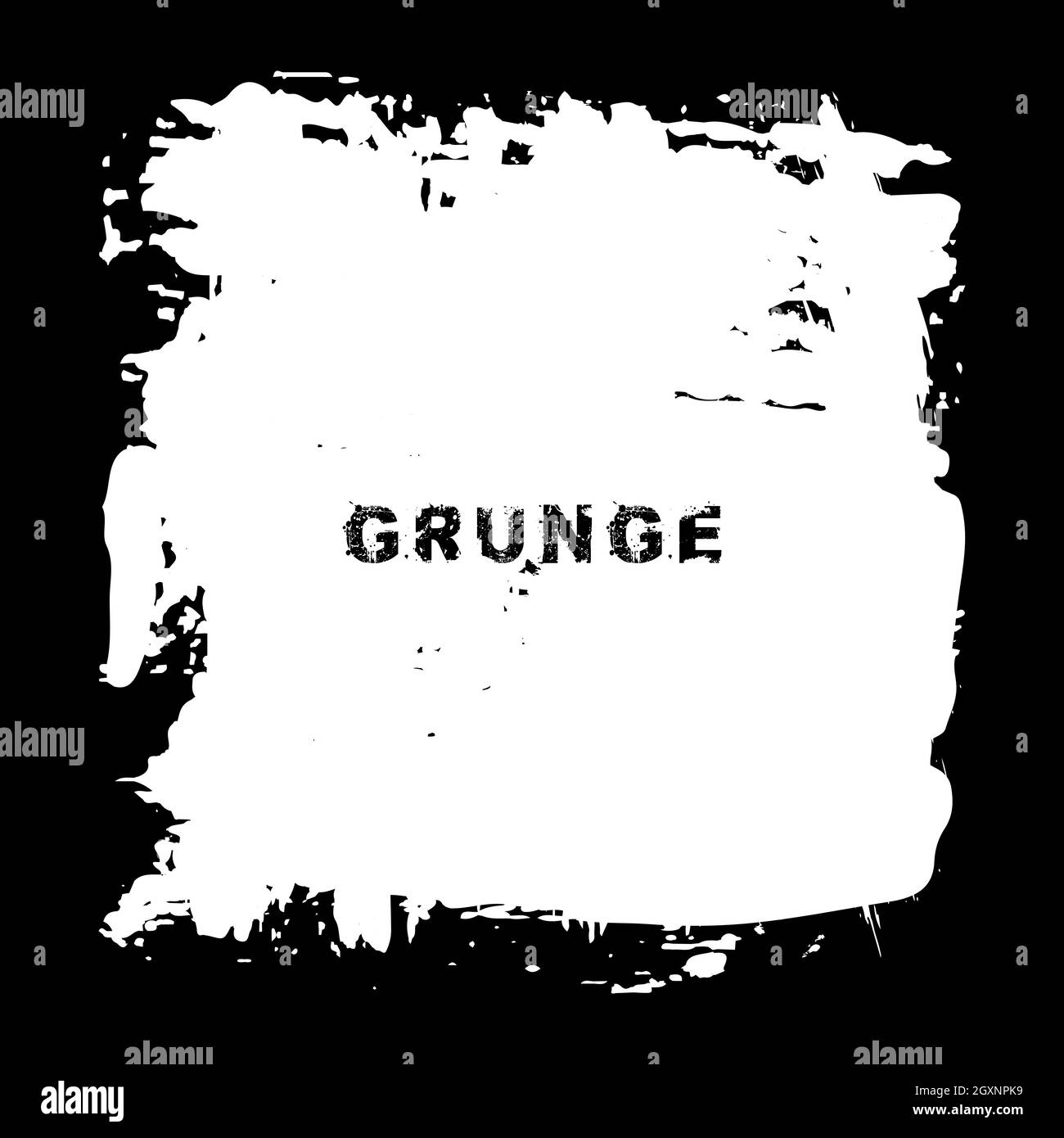 Arrière-plan de couleur blanche.Texture du vecteur de coloration.Isolé.Tracé de forme vectoriel.Élément sale moderne et flatté pour un effet salopant Illustration de Vecteur