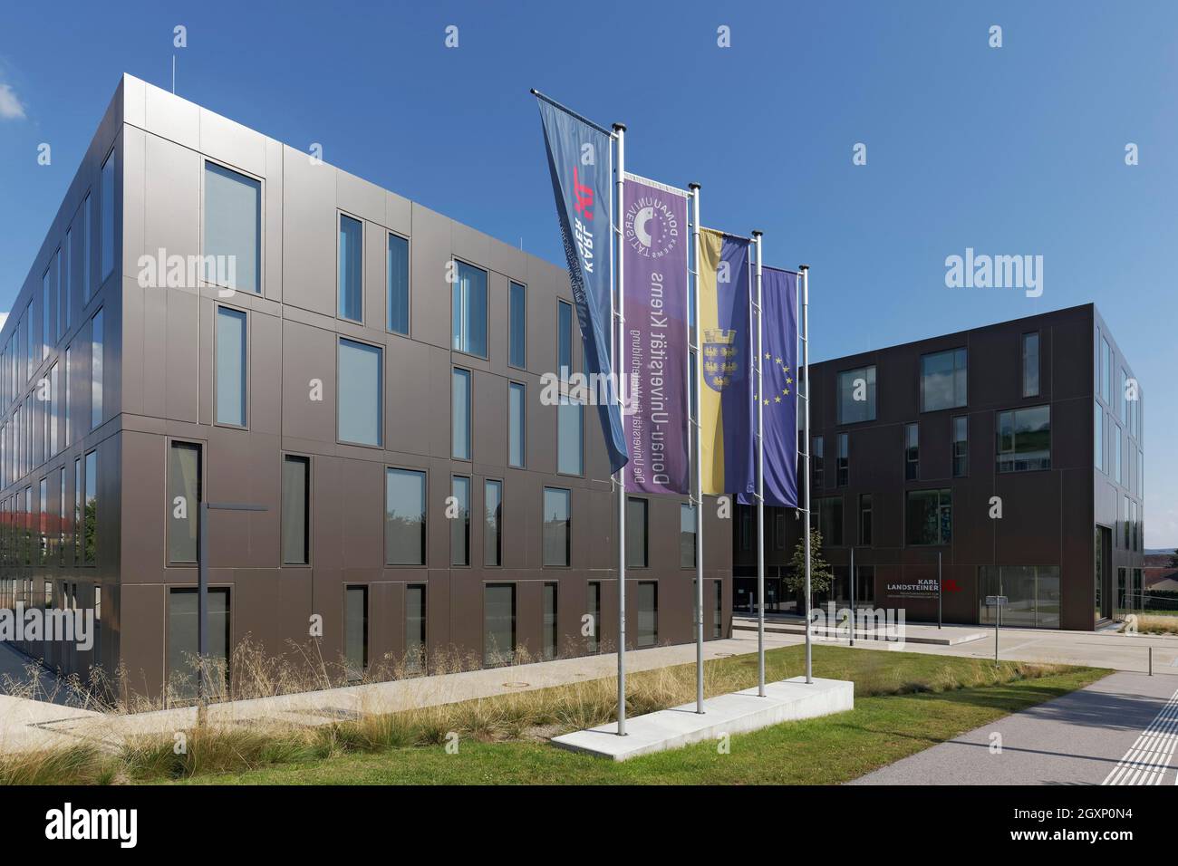 Karl Landsteiner Université privée pour les sciences de la santé, Krems, Wachau, Basse-Autriche, Autriche Banque D'Images