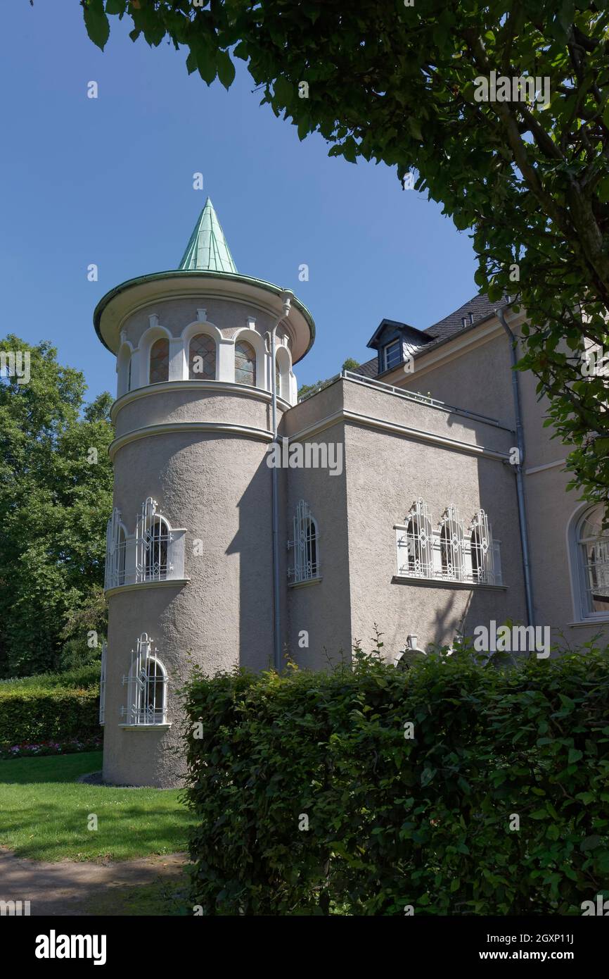 Château de Styrum, manoir historique, Muelheim an der Ruhr, région de la Ruhr, Rhénanie-du-Nord-Westphalie, Allemagne Banque D'Images