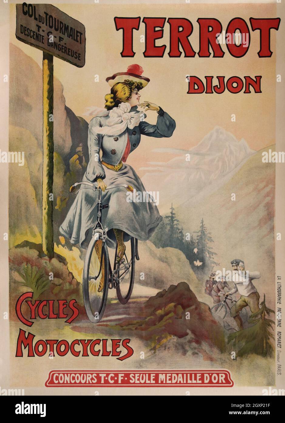 Terrot Dijon cycles Motocycles Banque D'Images