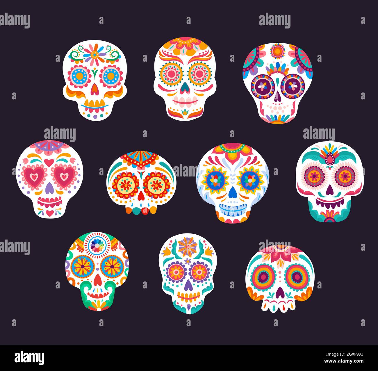 HOWAF 36 Pièces Scratch Art Crânes Mexicains - Kit Halloween Enfants Avec Stylets Et Rubans, DIY Décorations Et Étiquettes Cadeaux