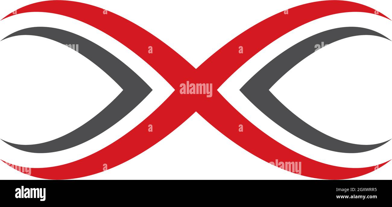 X Lettre modèle Logo design icône vecteur Illustration de Vecteur