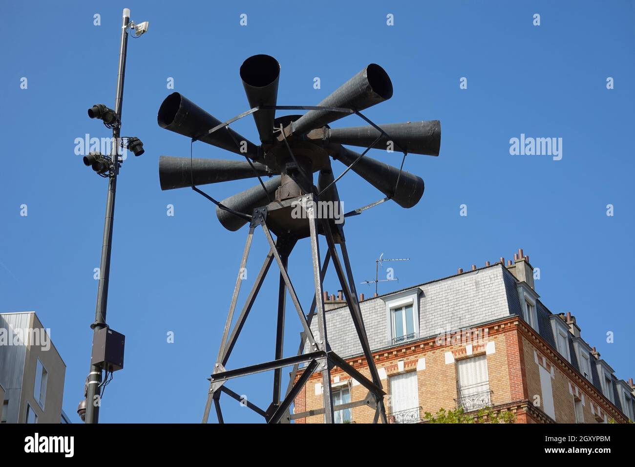 Boulogne-Billancourt, place Jules Guesde Banque D'Images