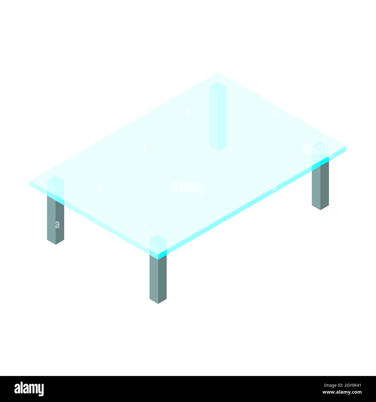 Table basse en verre isométrique avec pieds carrés. Plan d'examen transparent. Élément de la chambre intérieure. Mobilier d'intérieur. Vecteur EPS10. Illustration de Vecteur Table basse en verre isométrique avec pieds carrés. Plan d'examen transparent. Élément de la chambre intérieure. Mobilier d'intérieur. Vecteur EPS10. Illustration de Vecteur