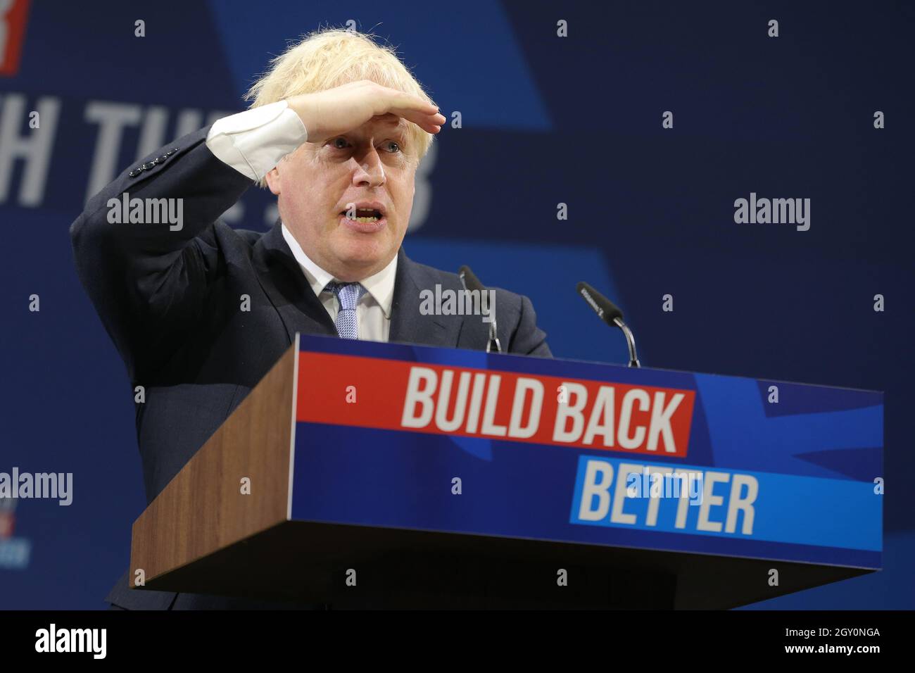 BORIS JOHNSON, 2021 Banque D'Images