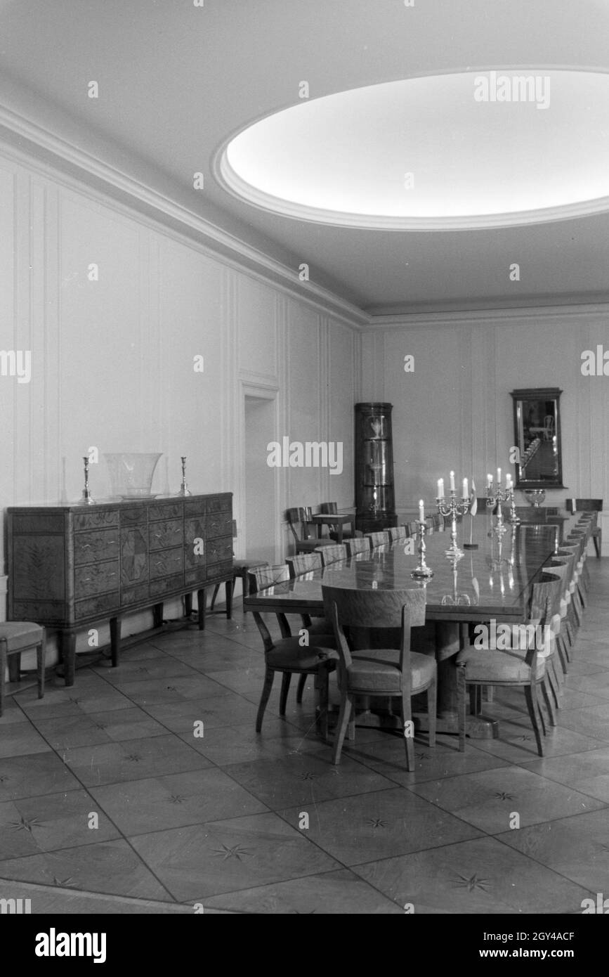 Versammlungsraum der finnischen Botschaft in Berlin, Deutschland 1930er Jahre. Salle d'assemblée de l'ambassade de Finlande à Berlin, Allemagne 1930. Banque D'Images