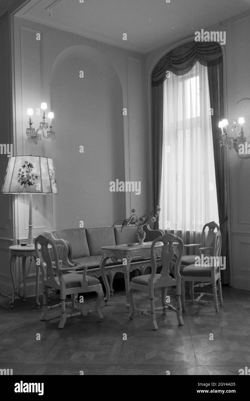 Empfangsräume der finnischen Botschaft in Berlin, Deutschland 1930er Jahre. Salles de réception de l'ambassade de Finlande à Berlin, Allemagne 1930. Banque D'Images